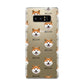 Japanese Akita Icon with Name Samsung Galaxy S8 Case