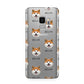 Japanese Akita Icon with Name Samsung Galaxy S9 Case