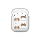 Japanese Chin Icon with Name AirPods Case