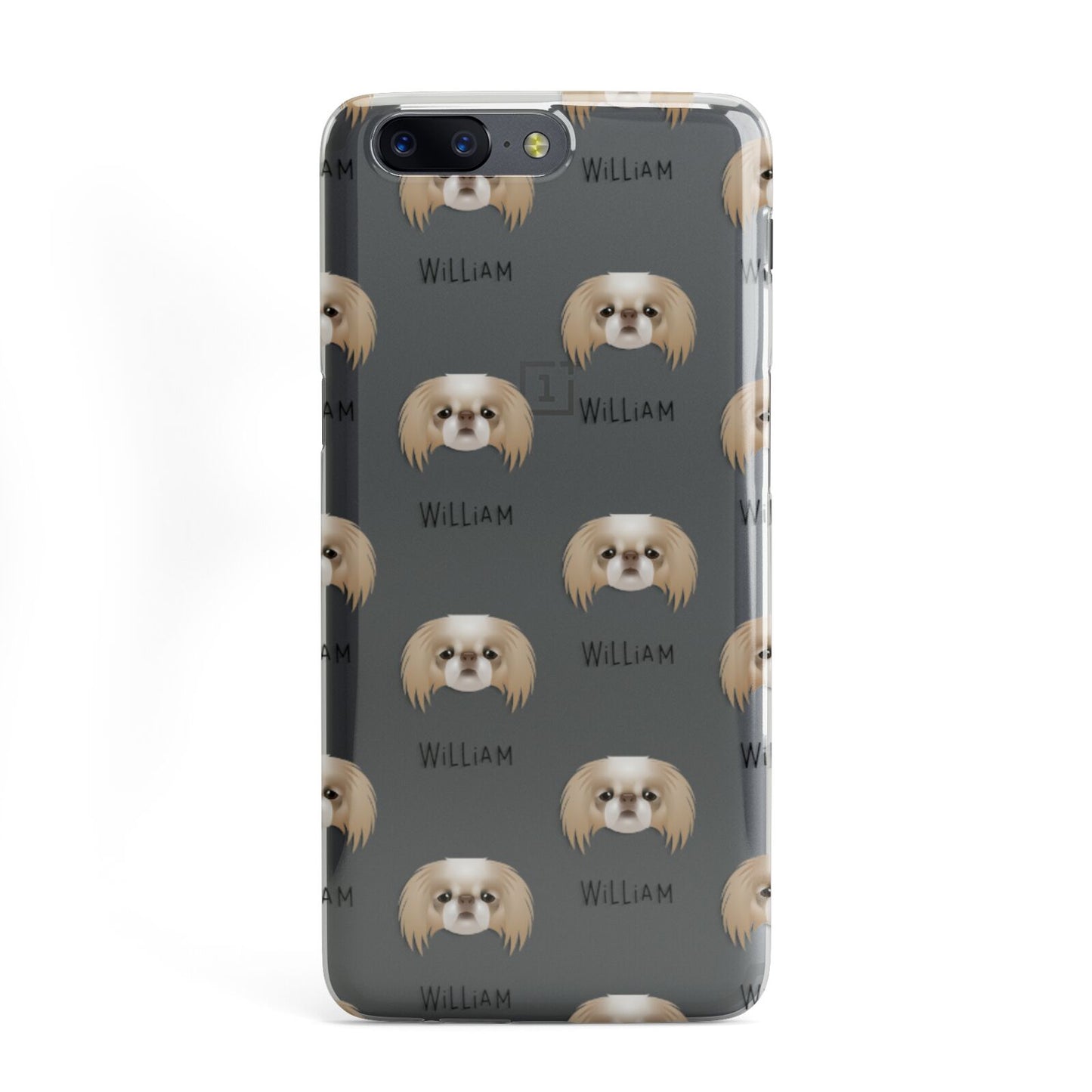 Japanese Chin Icon with Name OnePlus Case