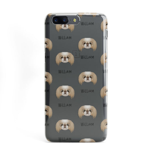 Japanese Chin Icon with Name OnePlus Case