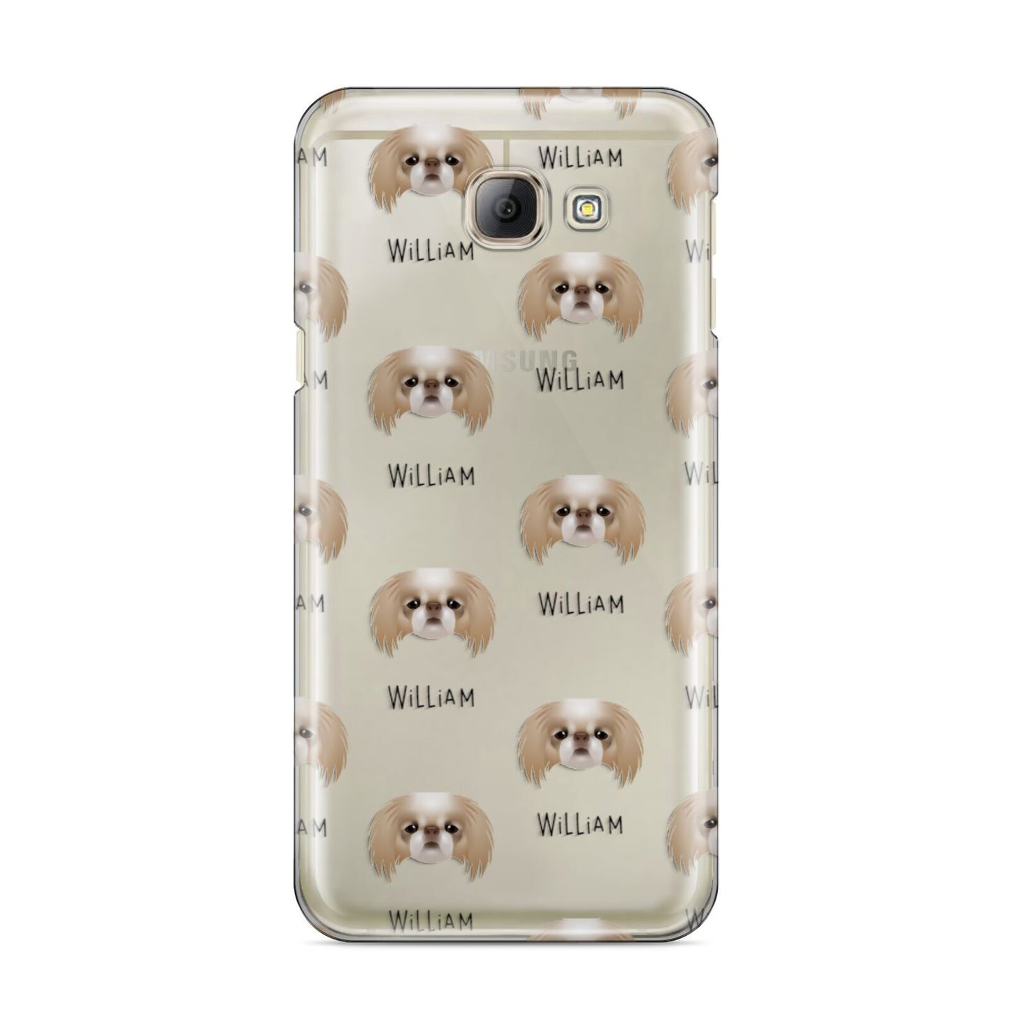 Japanese Chin Icon with Name Samsung Galaxy A8 2016 Case
