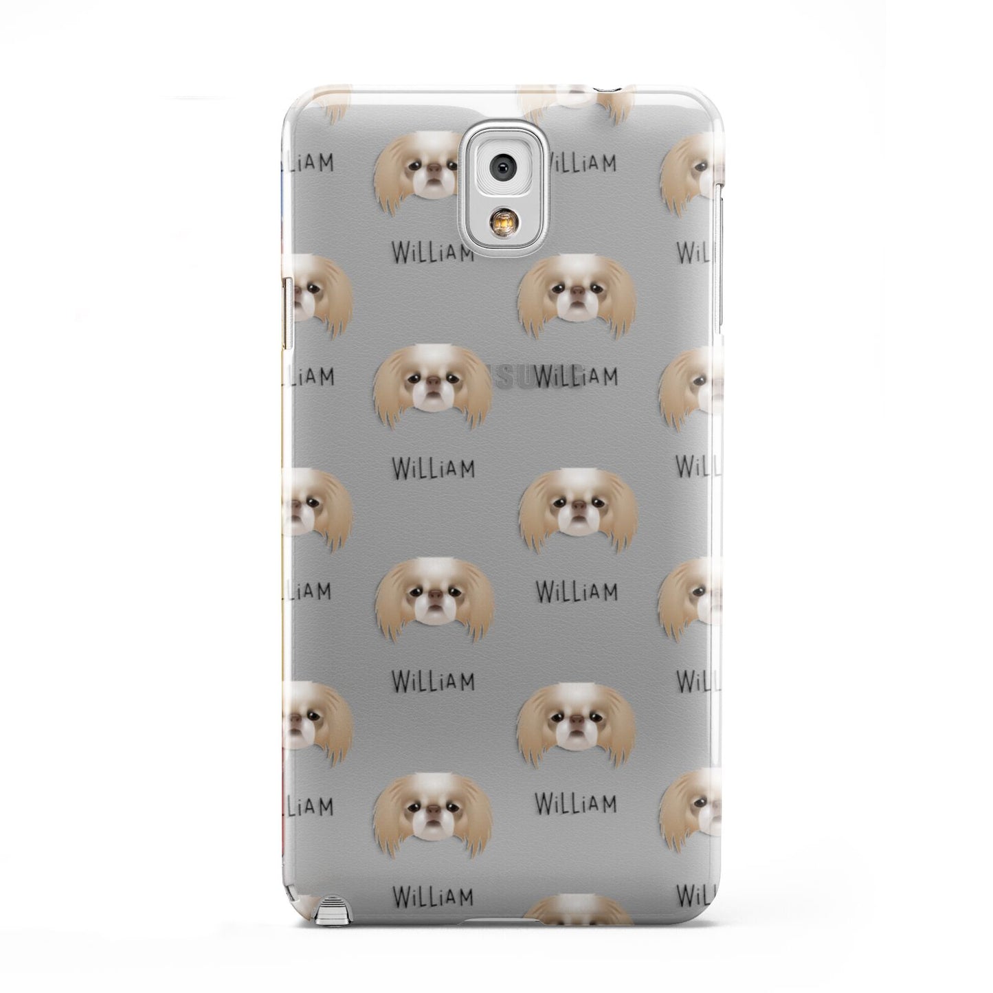 Japanese Chin Icon with Name Samsung Galaxy Note 3 Case