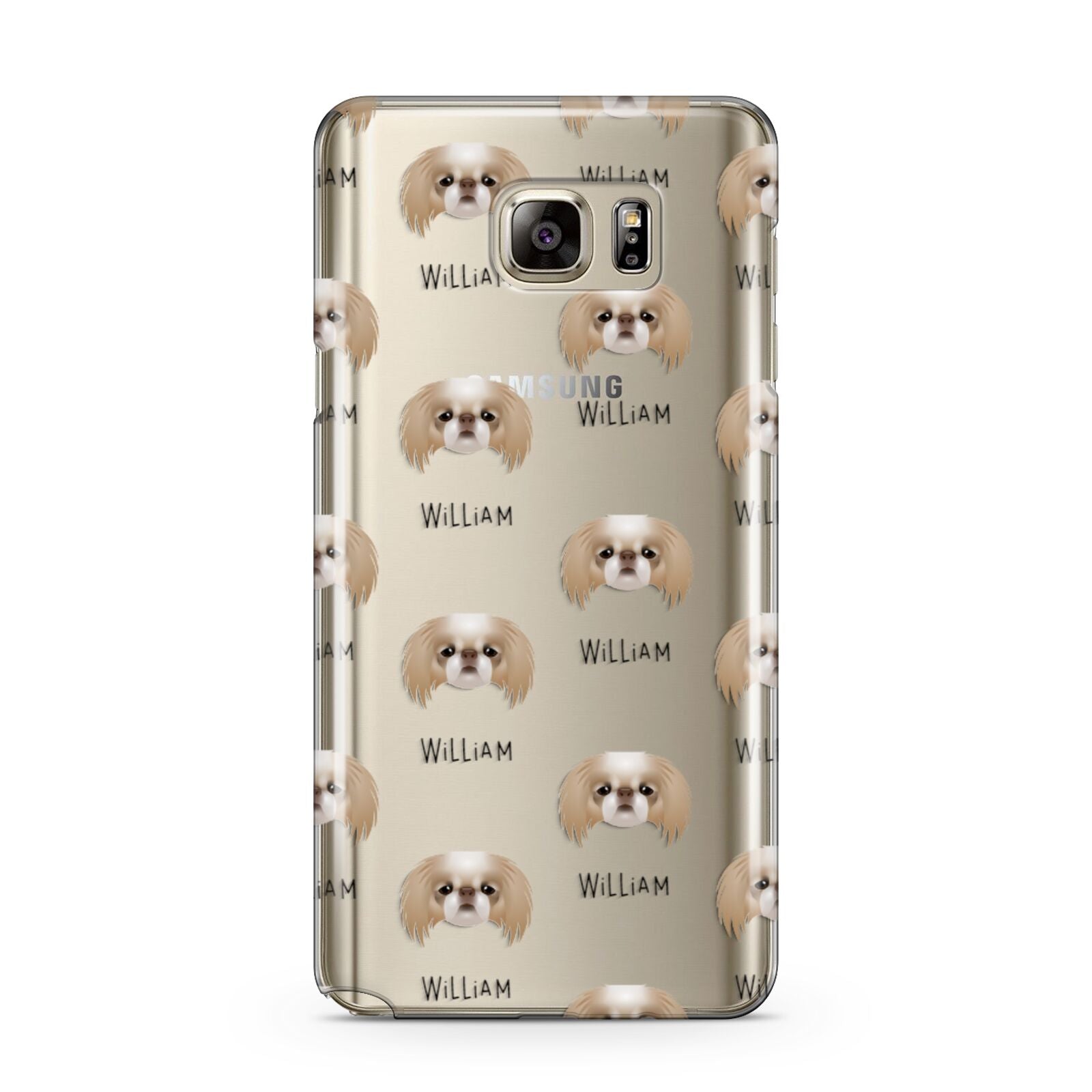 Japanese Chin Icon with Name Samsung Galaxy Note 5 Case