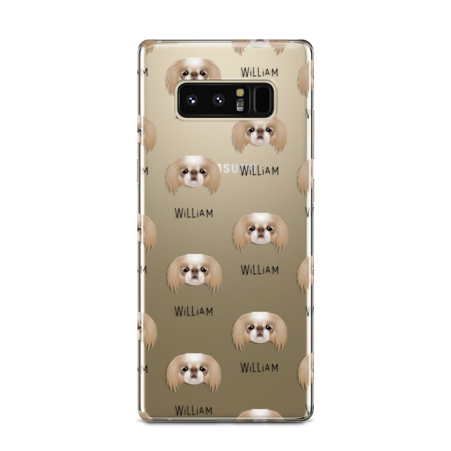 Japanese Chin Icon with Name Samsung Galaxy Note 8 Case