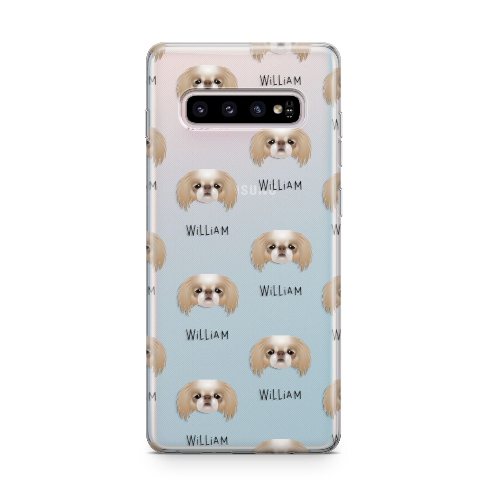 Japanese Chin Icon with Name Samsung Galaxy S10 Plus Case