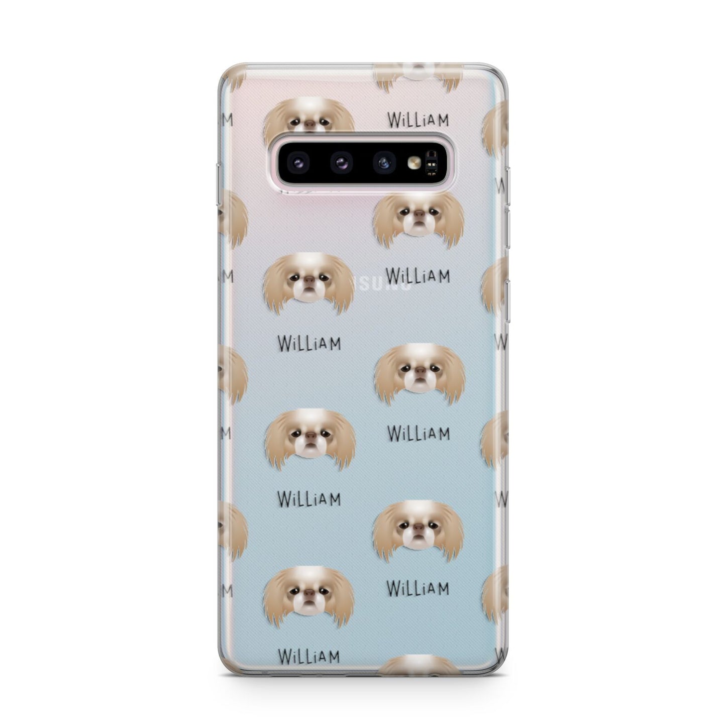 Japanese Chin Icon with Name Samsung Galaxy S10 Plus Case