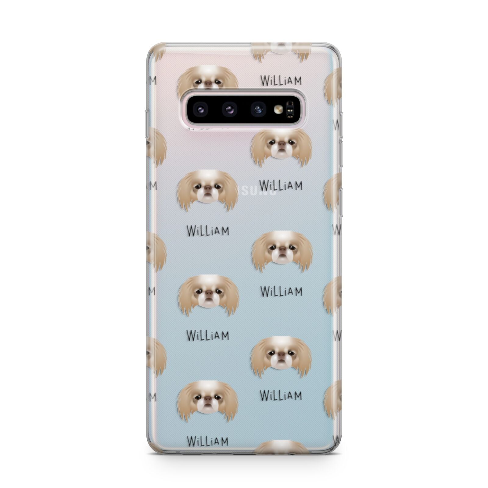 Japanese Chin Icon with Name Samsung Galaxy S10 Plus Case