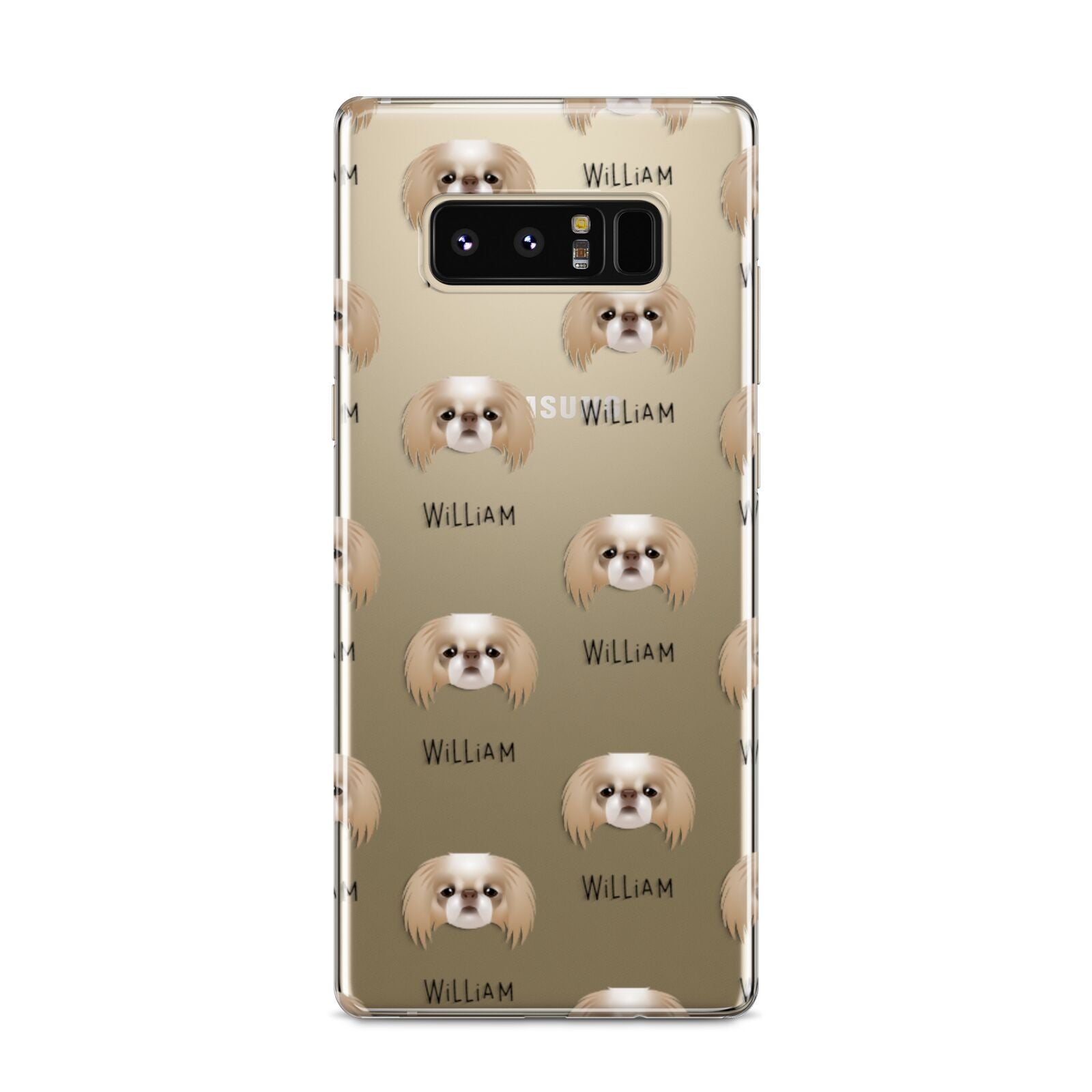 Japanese Chin Icon with Name Samsung Galaxy S8 Case