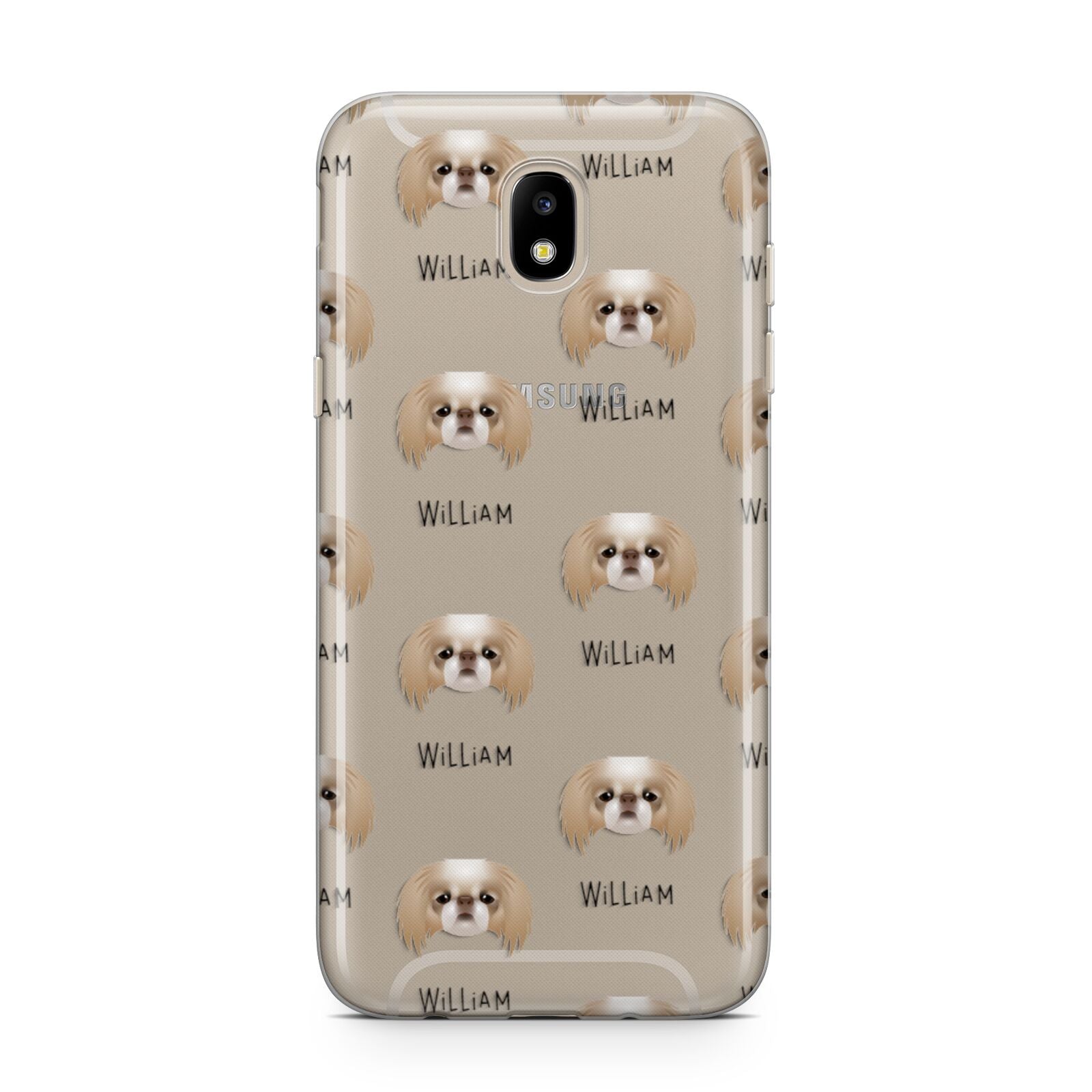 Japanese Chin Icon with Name Samsung J5 2017 Case