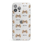 Japanese Chin Icon with Name iPhone 13 Pro Max Clear Bumper Case