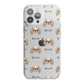 Japanese Chin Icon with Name iPhone 13 Pro Max TPU Impact Case with White Edges