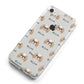 Japanese Chin Icon with Name iPhone 8 Bumper Case on Silver iPhone Alternative Image