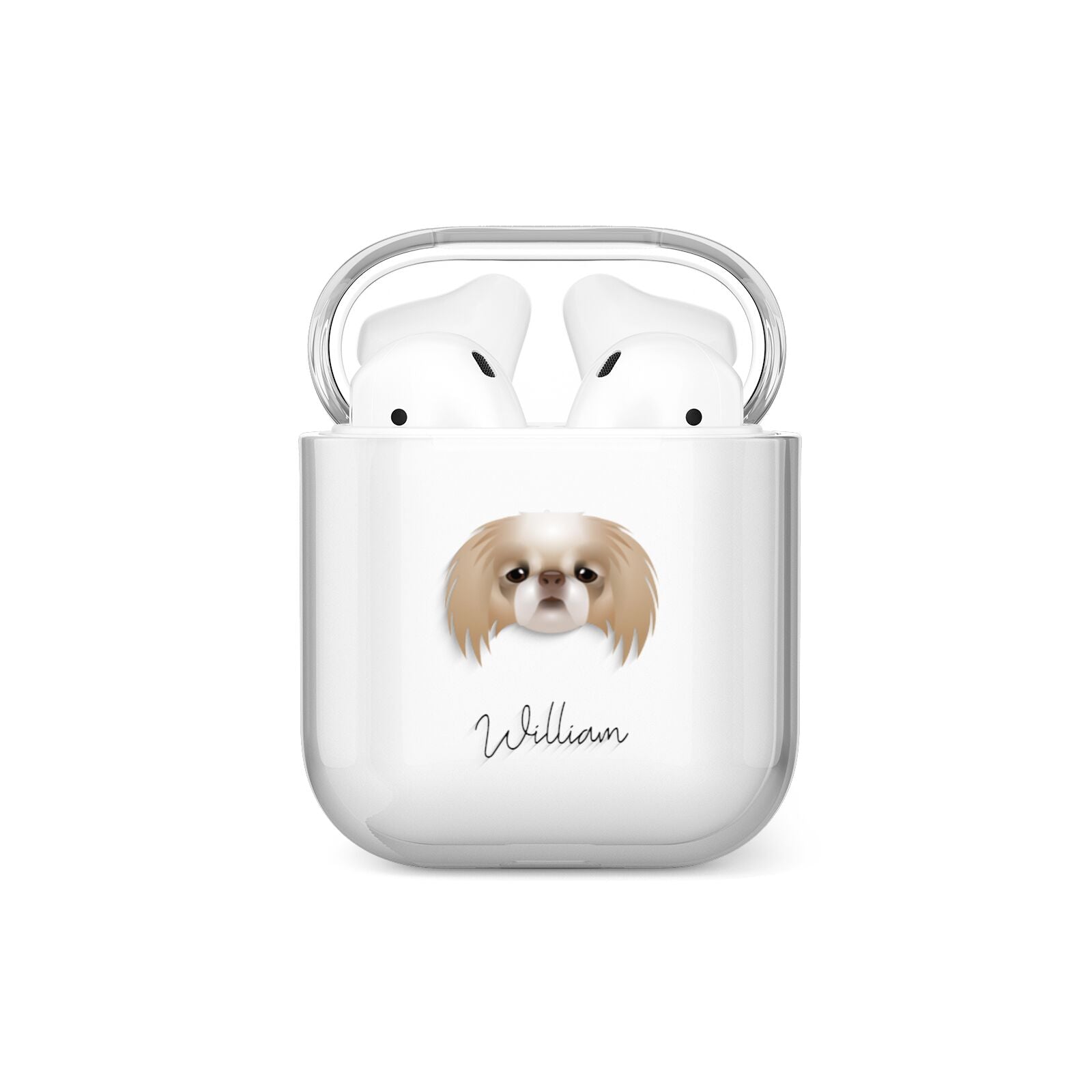 Japanese Chin Personalised AirPods Case