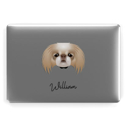 Japanese Chin Personalised Apple MacBook Case