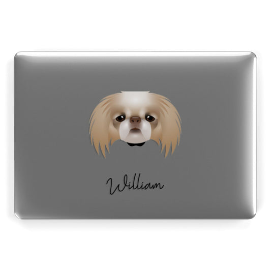 Japanese Chin Personalised Apple MacBook Case