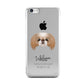 Japanese Chin Personalised Apple iPhone 5c Case