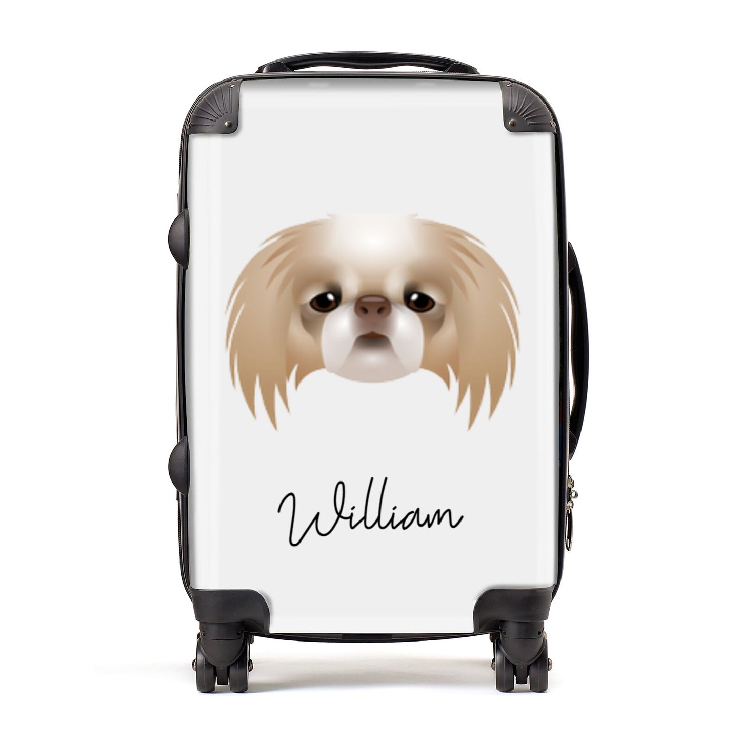 Japanese Chin Personalised Suitcase