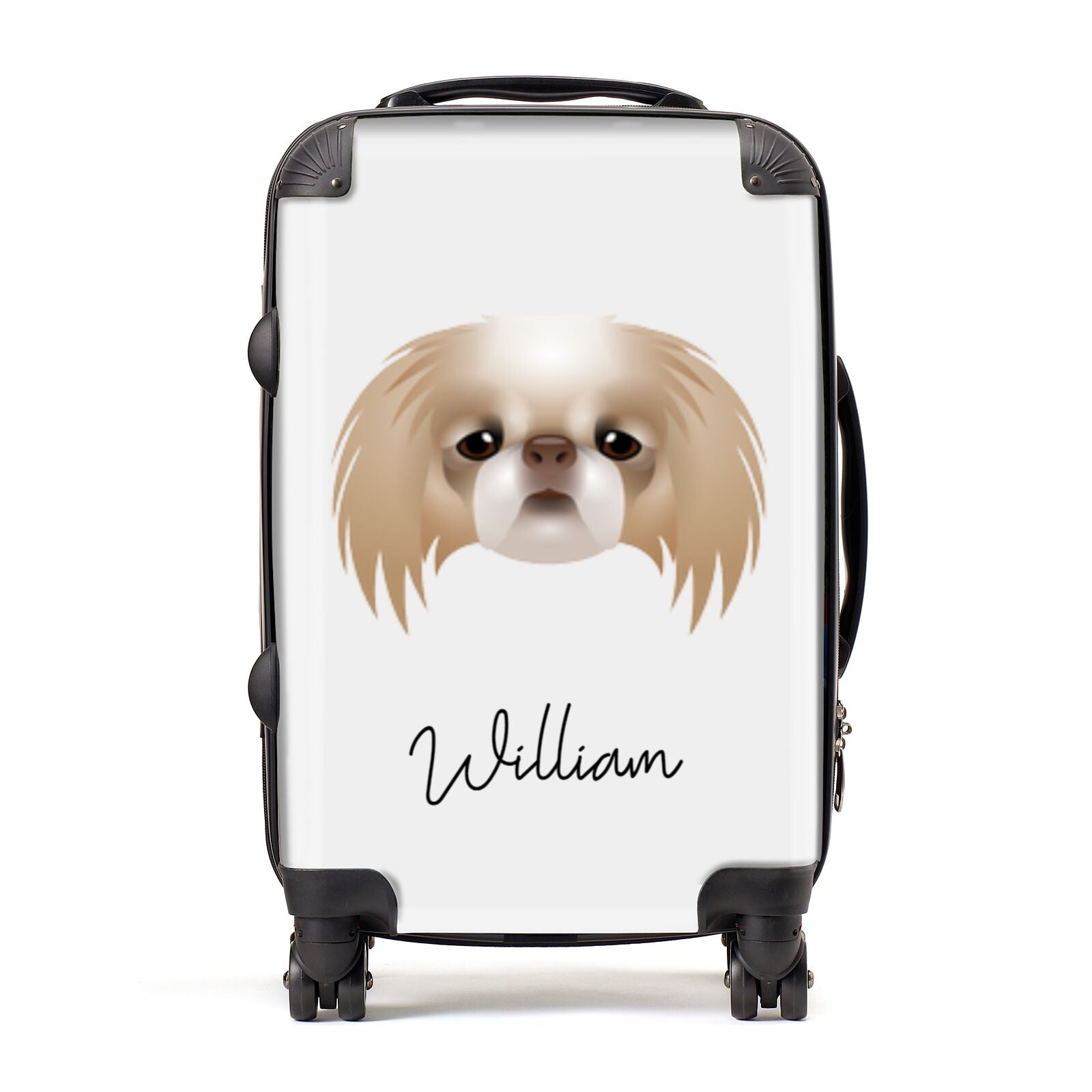 Japanese Chin Personalised Suitcase