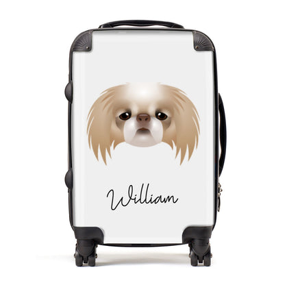 Japanese Chin Personalised Suitcase