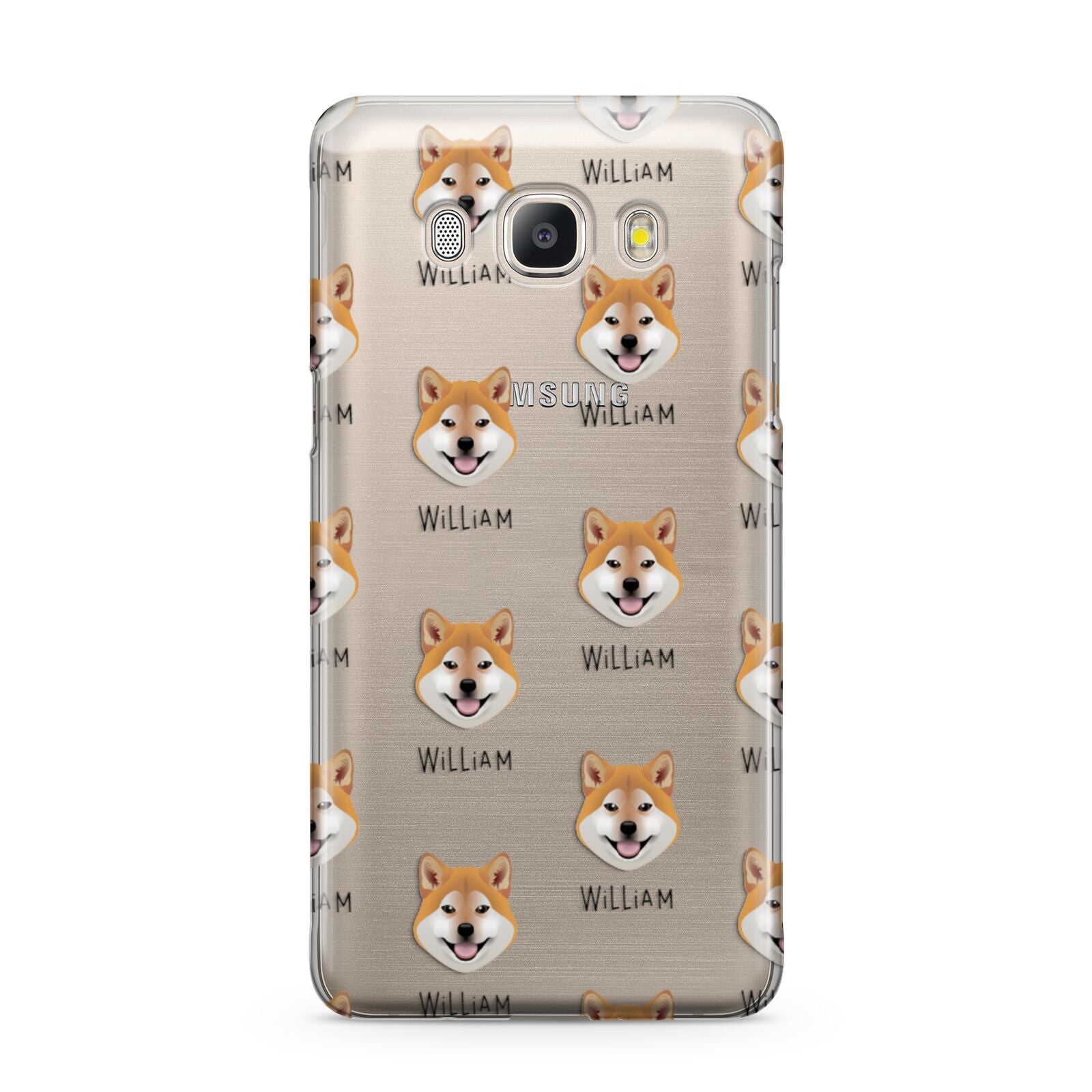 Japanese Shiba Icon with Name Samsung Galaxy J5 2016 Case
