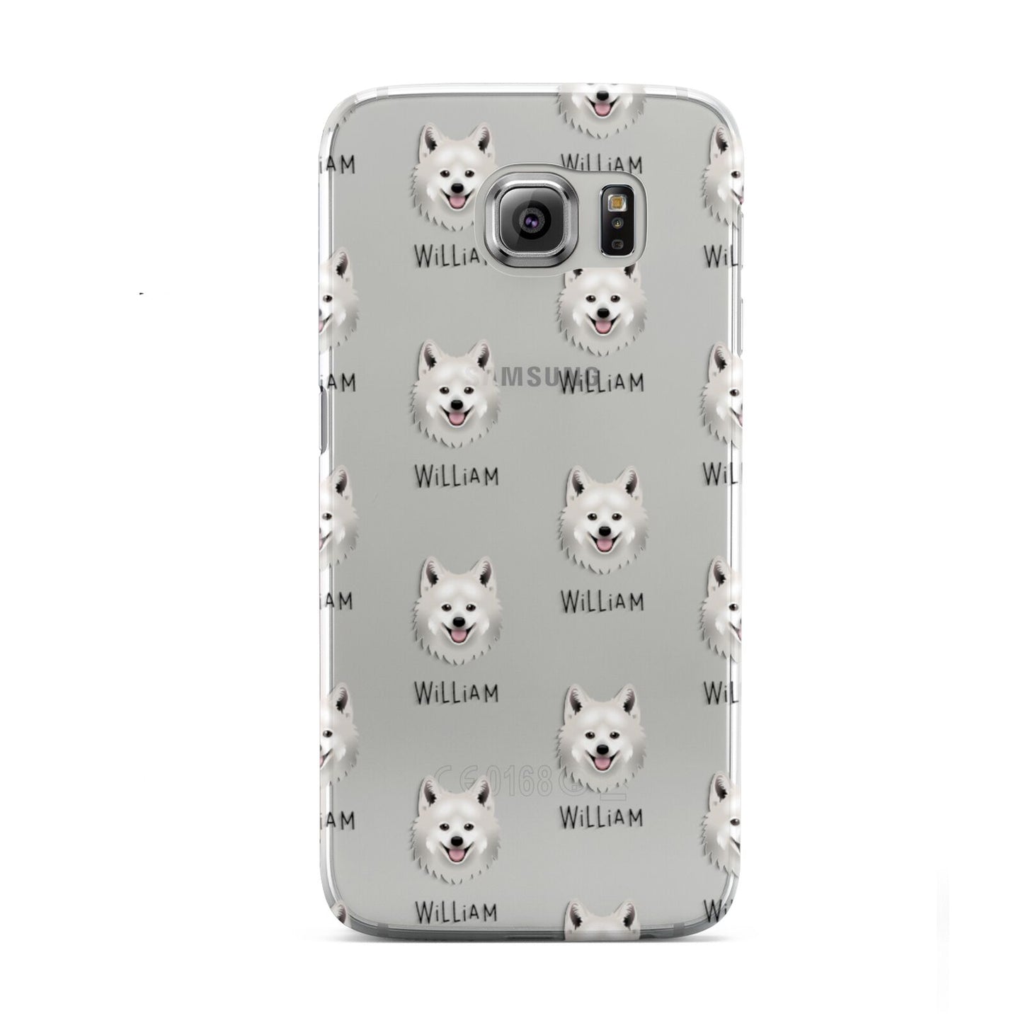 Japanese Spitz Icon with Name Samsung Galaxy S6 Case