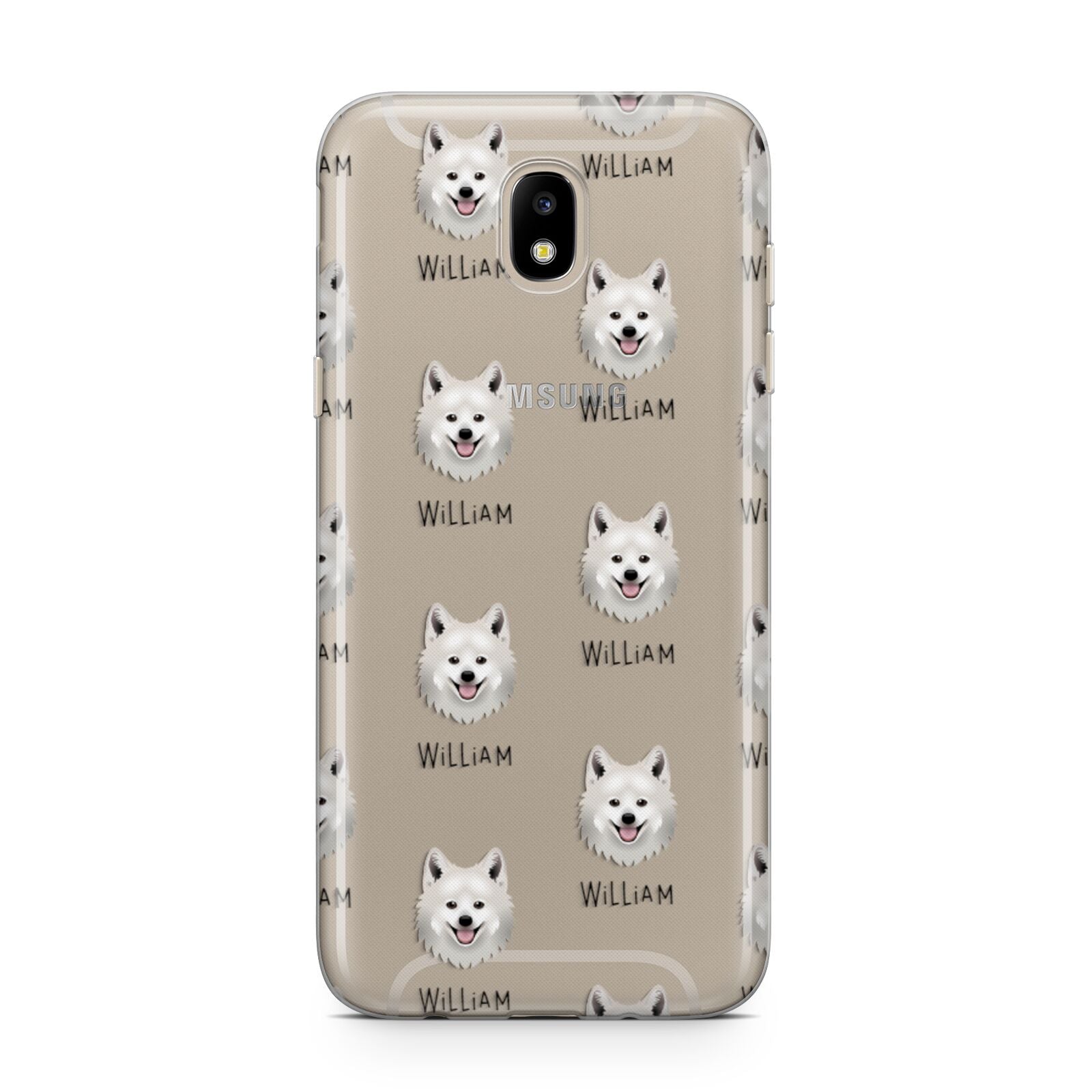 Japanese Spitz Icon with Name Samsung J5 2017 Case