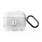 Japanese Spitz Personalised AirPods Glitter Case 3rd Gen
