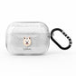 Japanese Spitz Personalised AirPods Pro Glitter Case