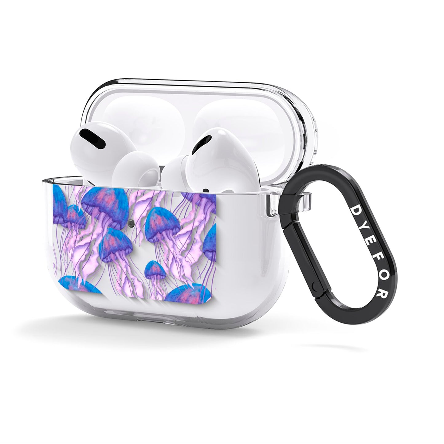 Jellyfish AirPods Clear Case 3rd Gen Side Image