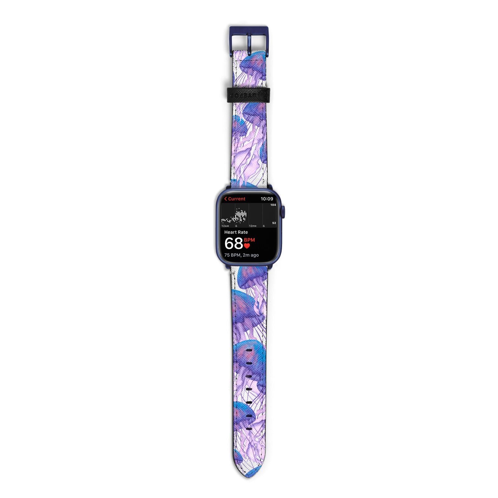 Jellyfish Apple Watch Strap Size 38mm with Blue Hardware