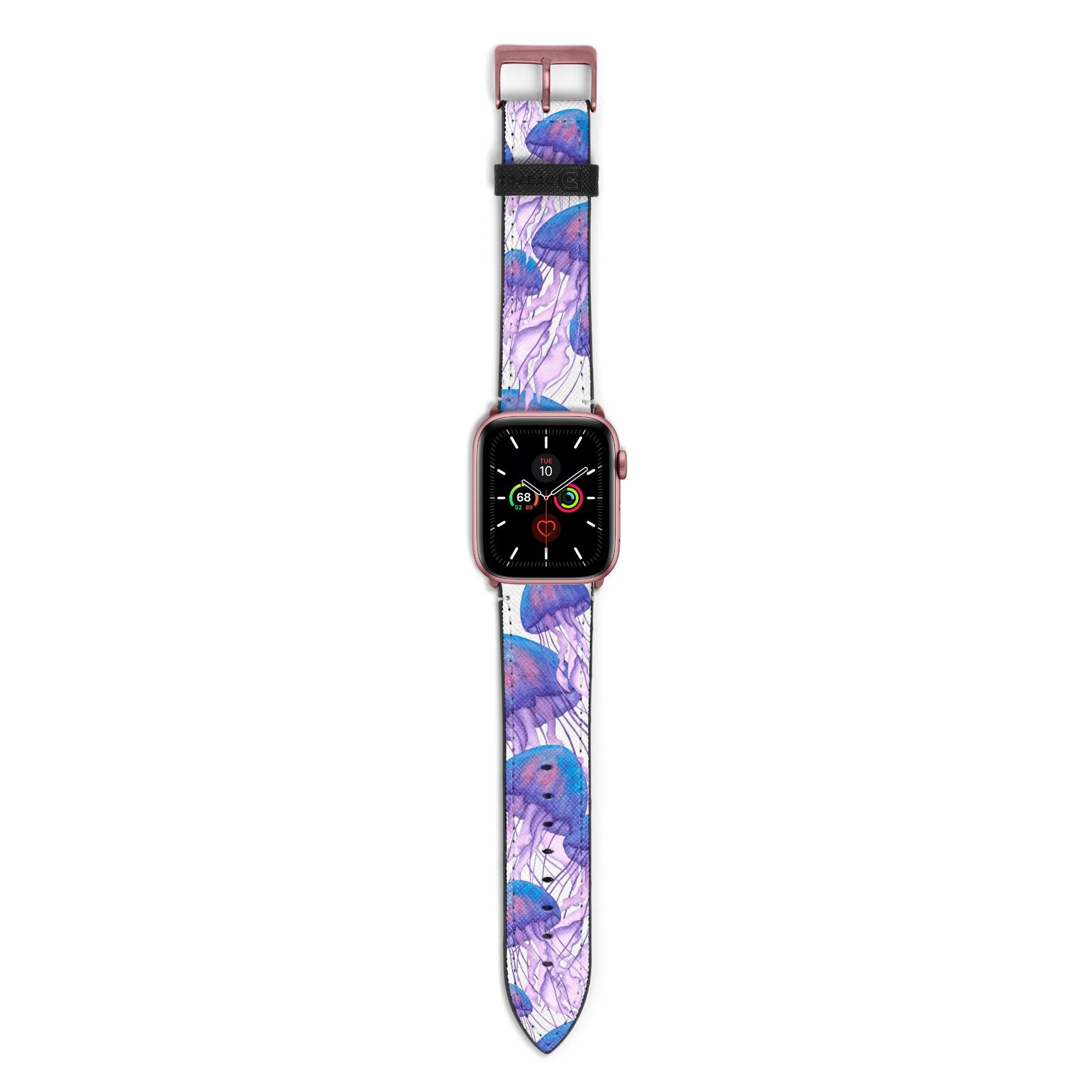 Jellyfish Apple Watch Strap with Rose Gold Hardware