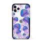 Jellyfish Apple iPhone 11 Pro in Silver with Black Impact Case