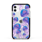 Jellyfish Apple iPhone 11 in White with Black Impact Case