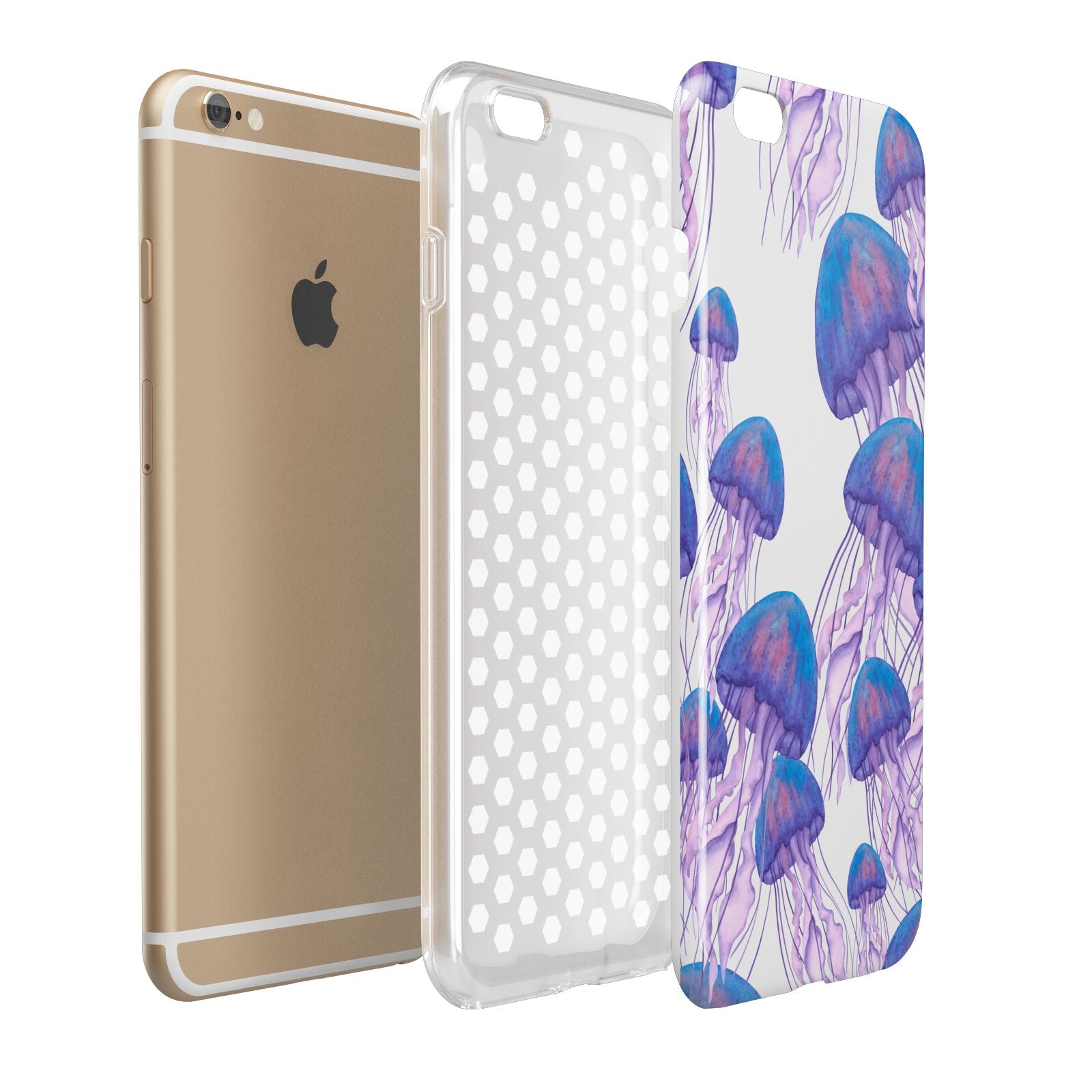 Jellyfish Apple iPhone 6 Plus 3D Tough Case Expand Detail Image