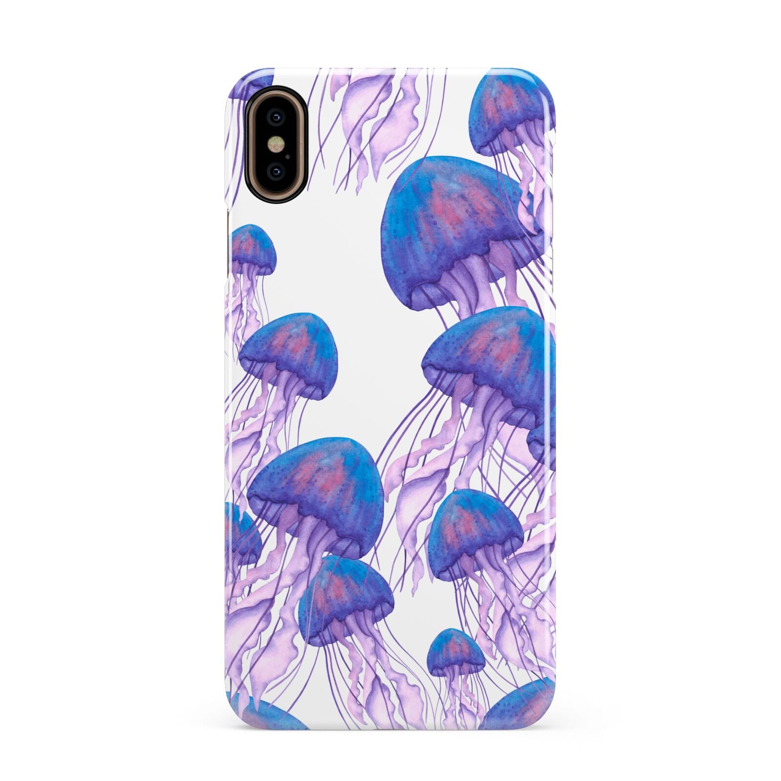 Jellyfish Apple iPhone Xs Max 3D Snap Case