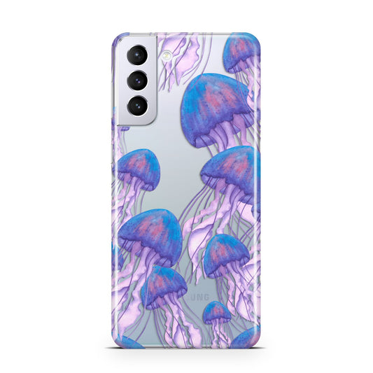 Jellyfish Samsung S21 Plus Phone Case