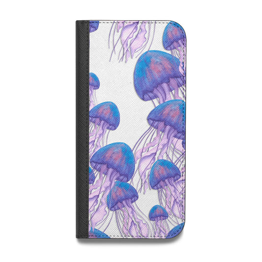 Jellyfish Vegan Leather Flip iPhone Case