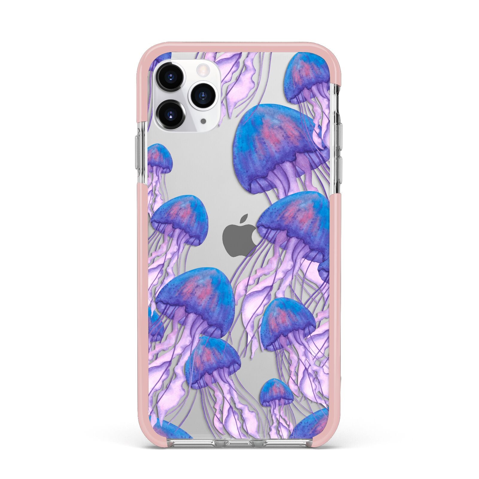 Jellyfish iPhone 11 Pro Max Impact Pink Edge Case