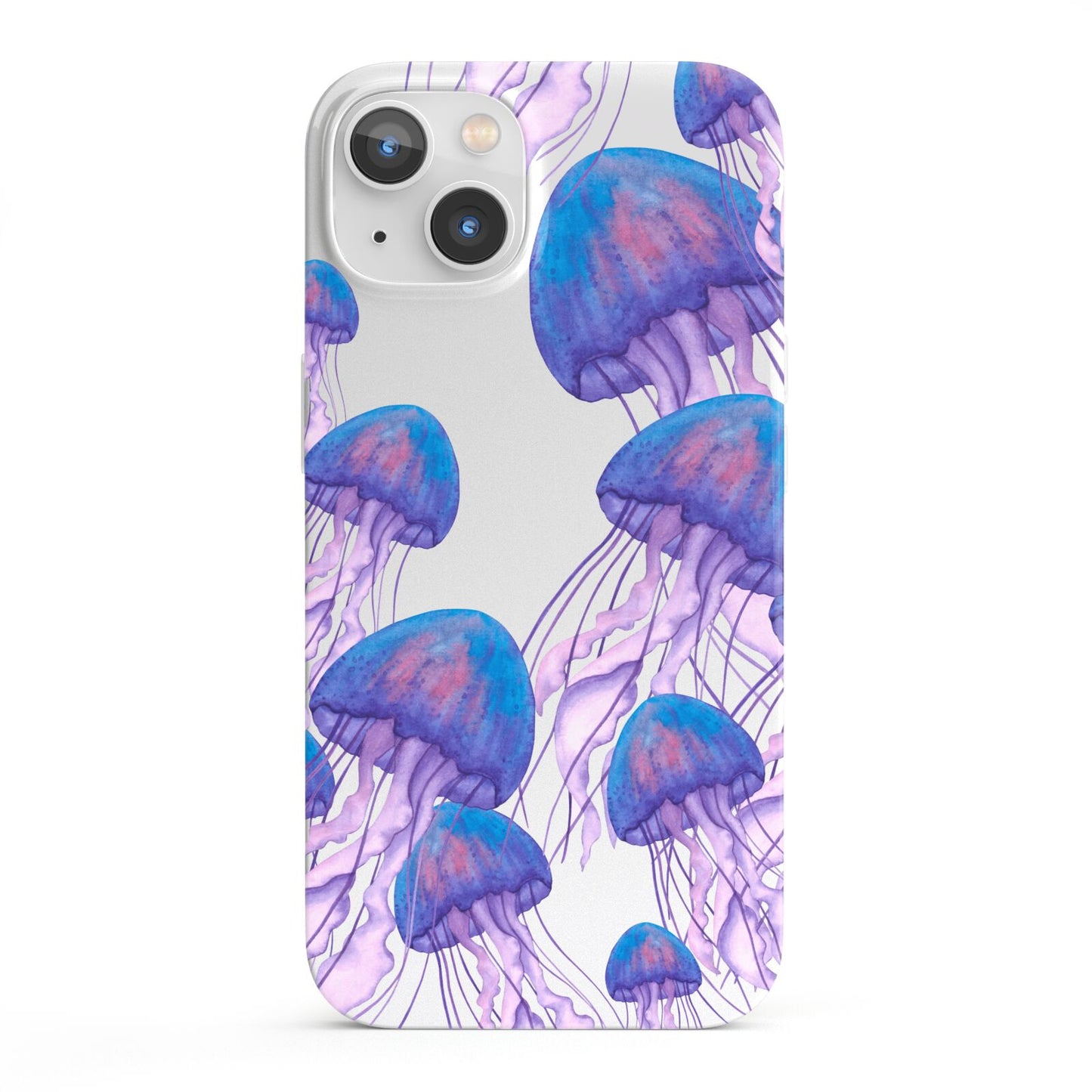 Jellyfish iPhone 13 Full Wrap 3D Snap Case