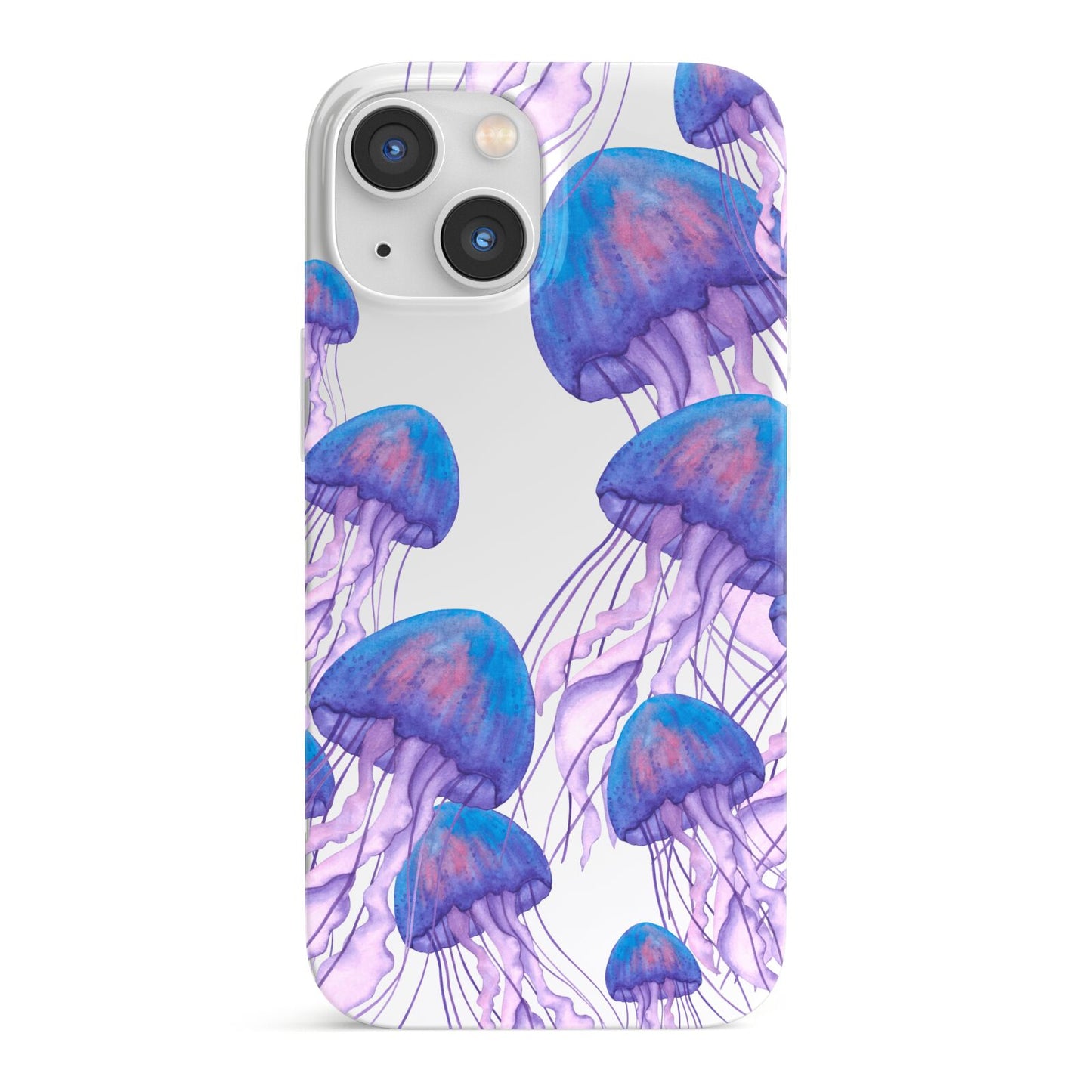 Jellyfish iPhone 13 Mini Full Wrap 3D Snap Case