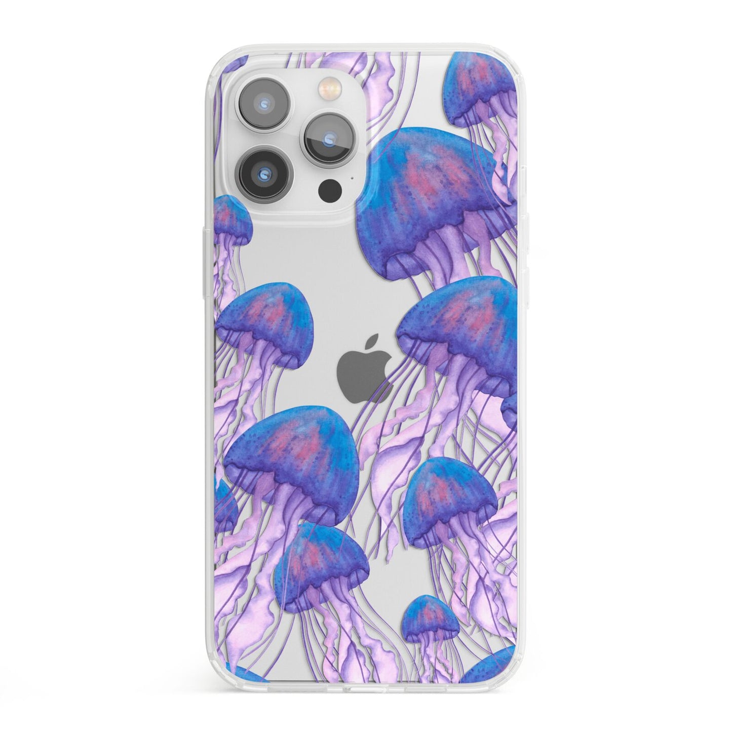 Jellyfish iPhone 13 Pro Max Clear Bumper Case