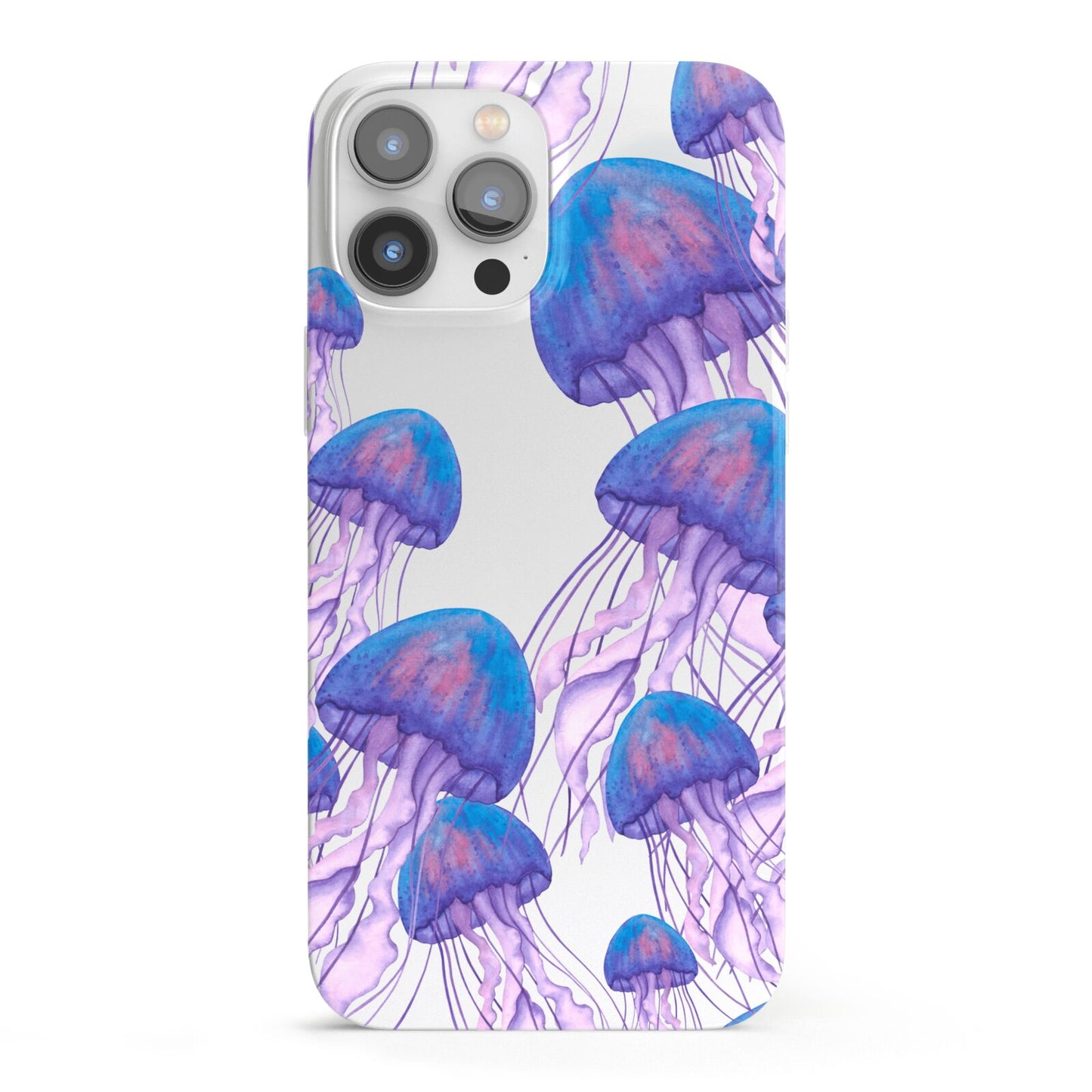 Jellyfish iPhone 13 Pro Max Full Wrap 3D Snap Case