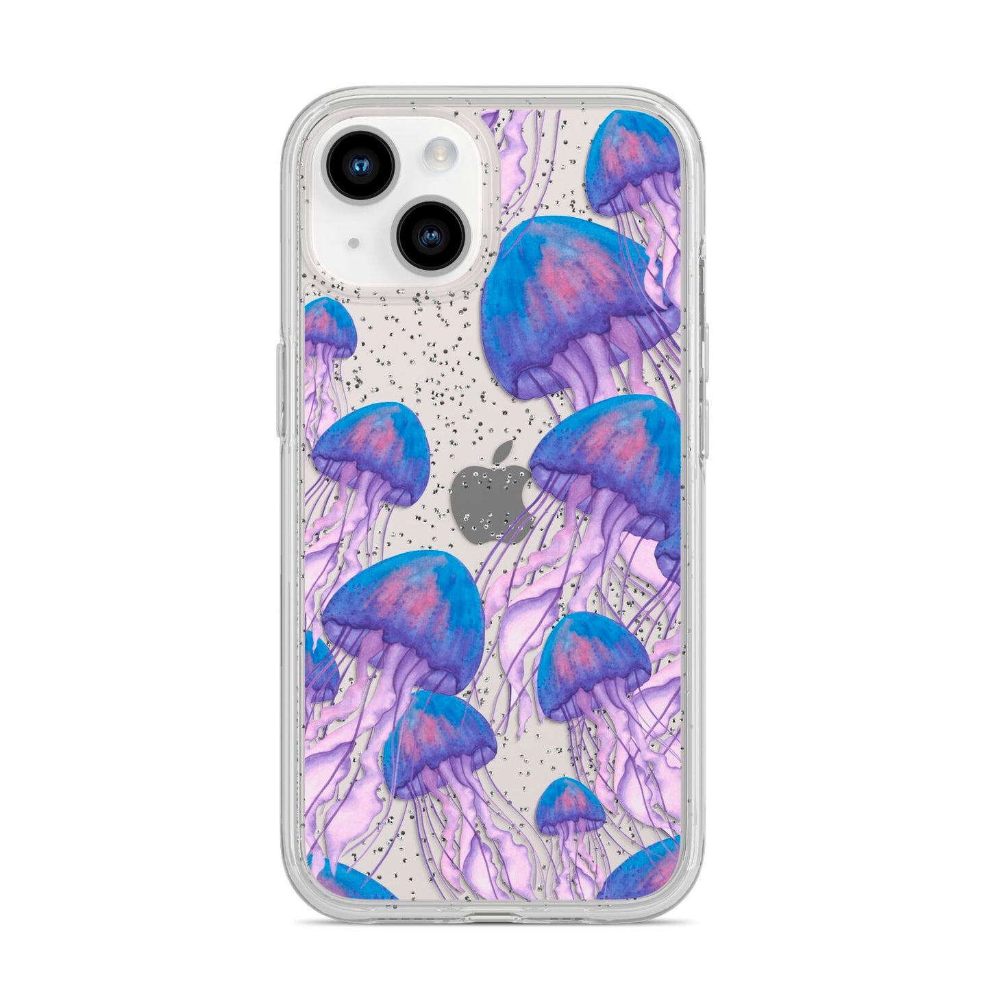 Jellyfish iPhone 14 Glitter Tough Case Starlight