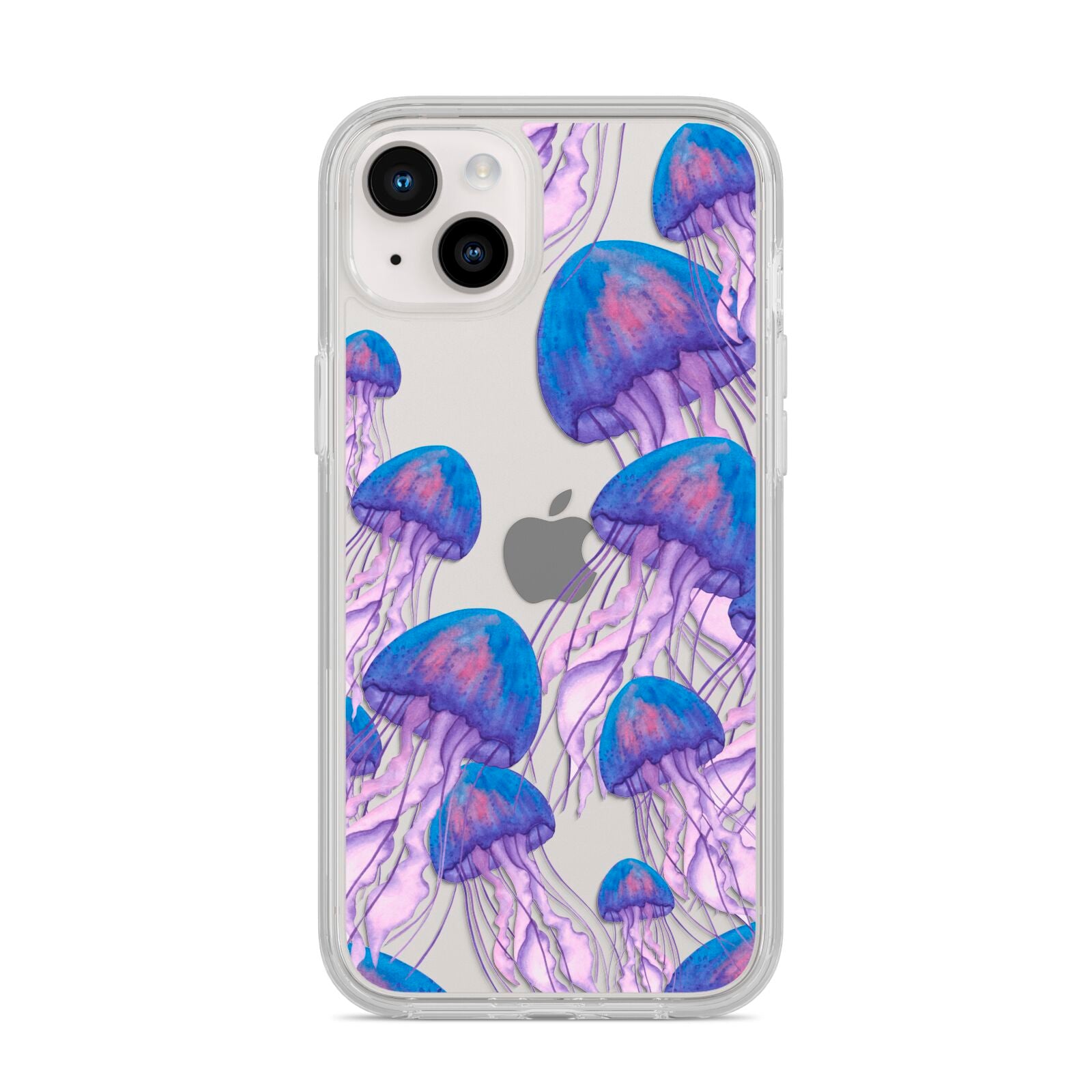 Jellyfish iPhone 14 Plus Clear Tough Case Starlight