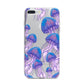 Jellyfish iPhone 7 Plus Bumper Case on Silver iPhone
