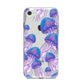 Jellyfish iPhone 8 Bumper Case on Silver iPhone