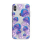 Jellyfish iPhone X Bumper Case on Silver iPhone Alternative Image 1