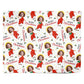 Jesus Photo Face Personalised Christmas Personalised Wrapping Paper Alternative