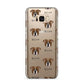 Johnson American Bulldog Icon with Name Samsung Galaxy S8 Plus Case